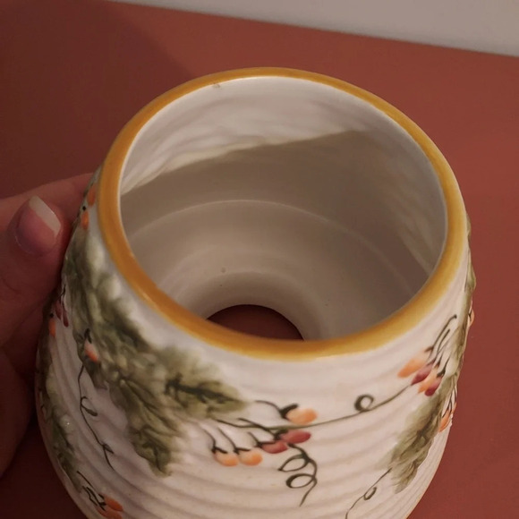 Yankee Candle Ceramic Large Jar Shade Ivy and Berries Theme - Picture 2 of 5